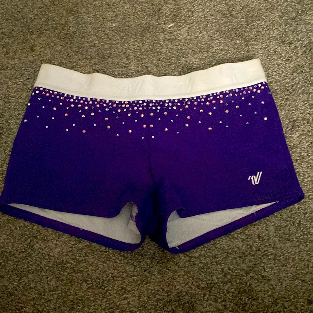 Spirit of Texas purple shorts